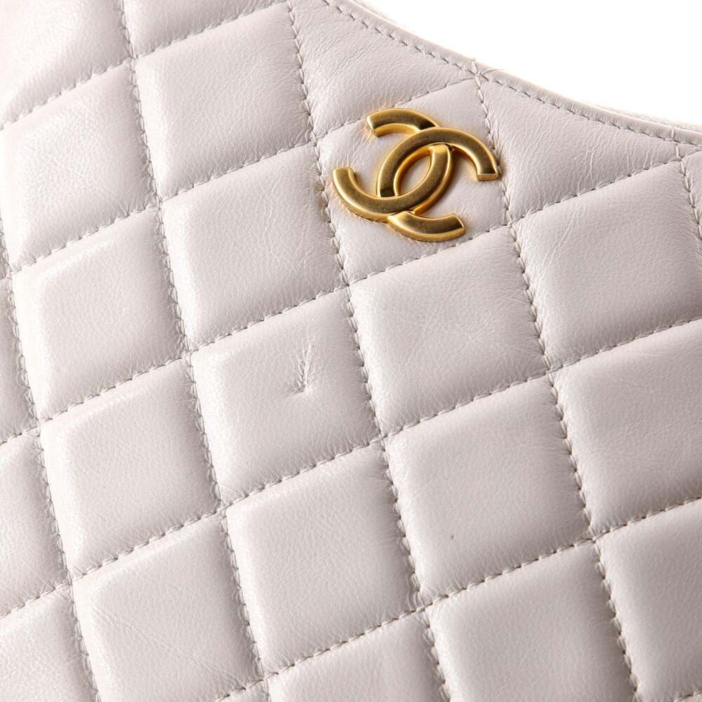 Chanel Cc Chain Around Hobo Quilted #243603C47B - Picture 6 of 7